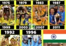 Timeline of world cup winners