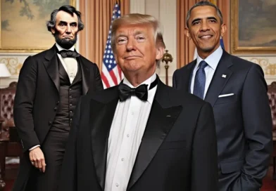 Lincoln, Donald Trump, Barack Obama'